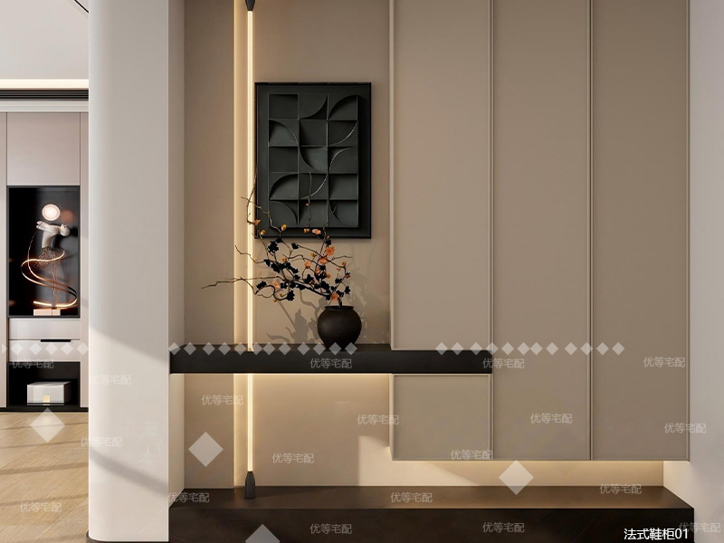 法式鞋柜02